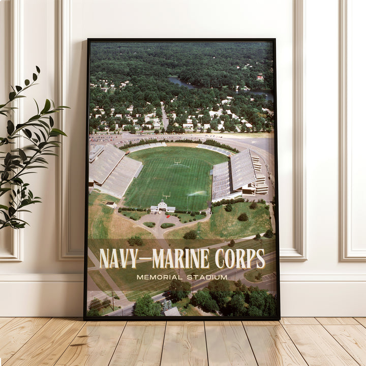 Navy–Marine Corps Memorial Stadium Football Wall Art