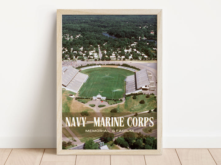 Navy–Marine Corps Memorial Stadium Football Wall Art