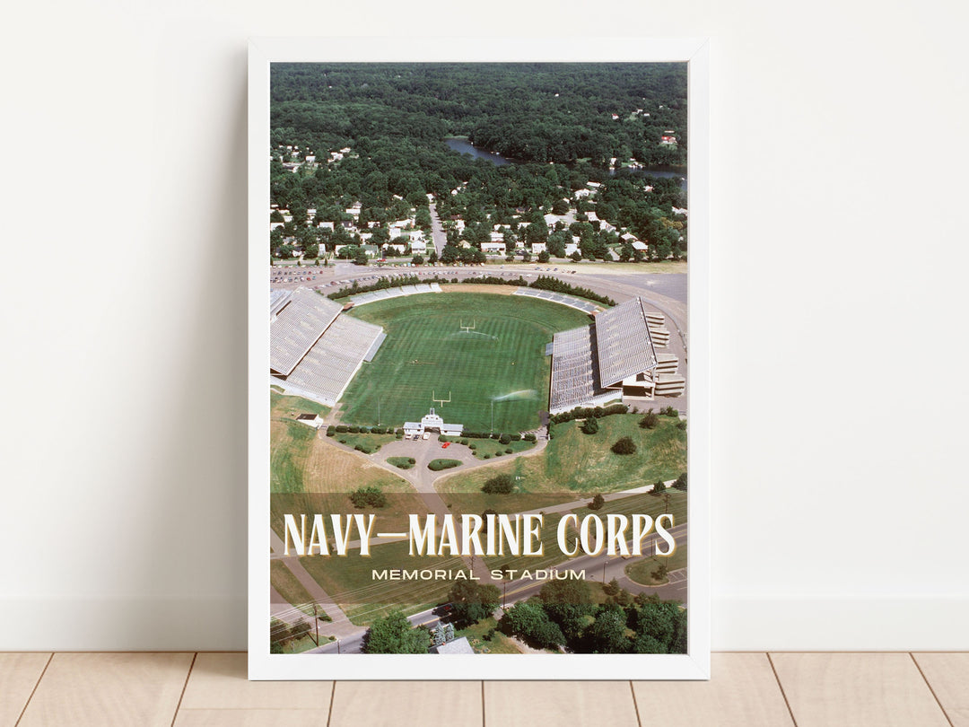 Navy–Marine Corps Memorial Stadium Football Wall Art