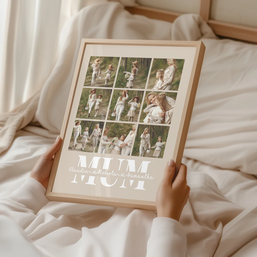 Personalized Picture Frame, Gifts For Mother, Custom Photo Collage,  Gift For Mom, Mothers Day Gift TW138. AS