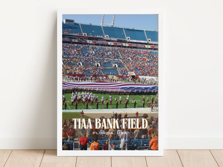 TIAA Bank Field Stadium Football Wall Art