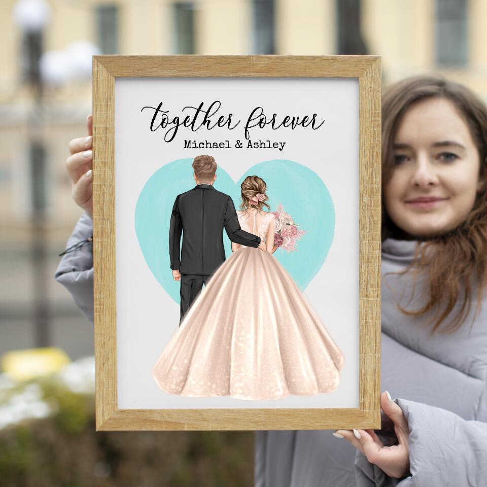 Personalized Frame ~ Together Forever ❤️