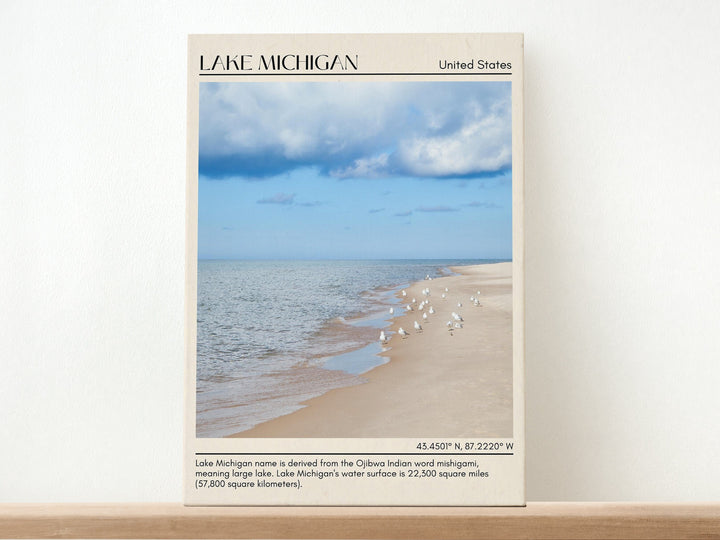 Lake Michigan Wall Art, USA