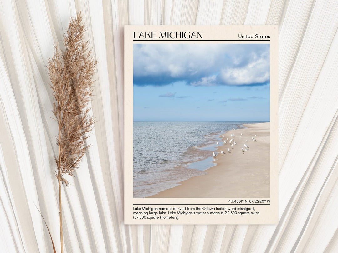Lake Michigan Wall Art, USA