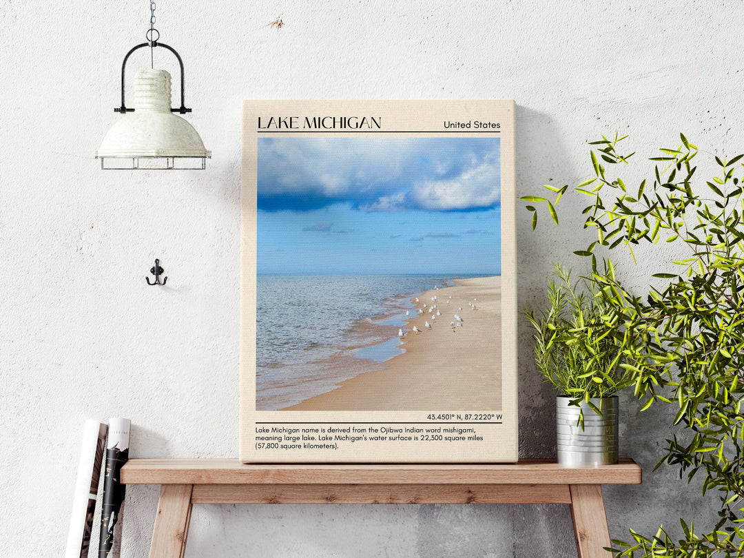 Lake Michigan Wall Art, USA