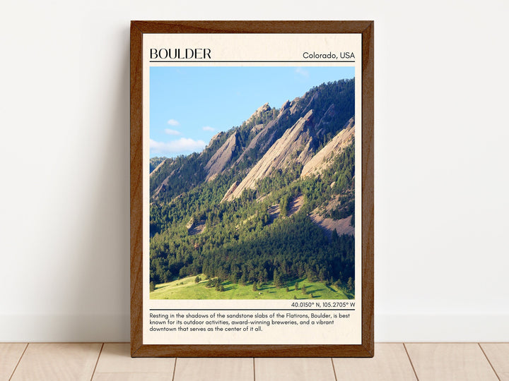 Boulder Wall Art, Colorado, USA