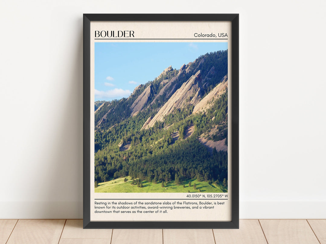 Boulder Wall Art, Colorado, USA