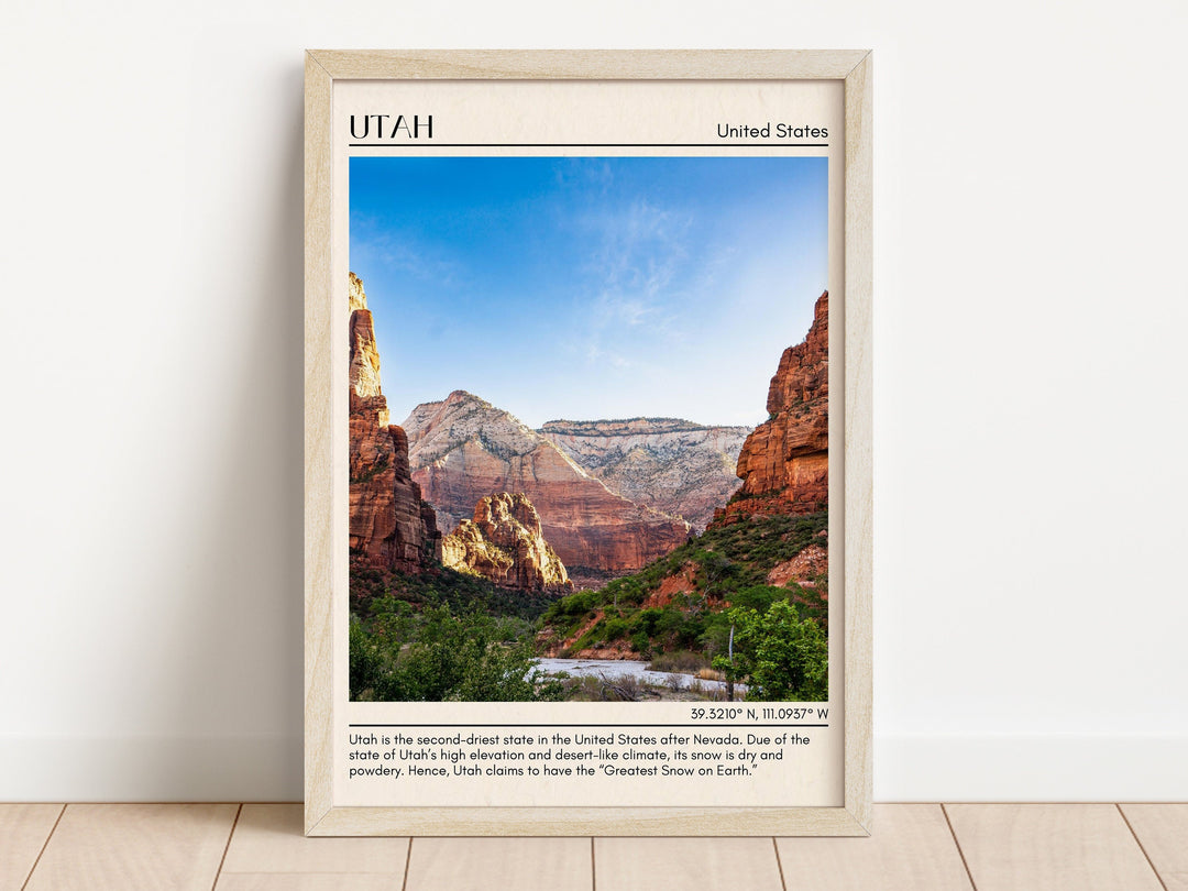 Utah Wall Art, USA