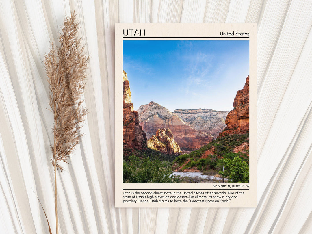 Utah Wall Art, USA