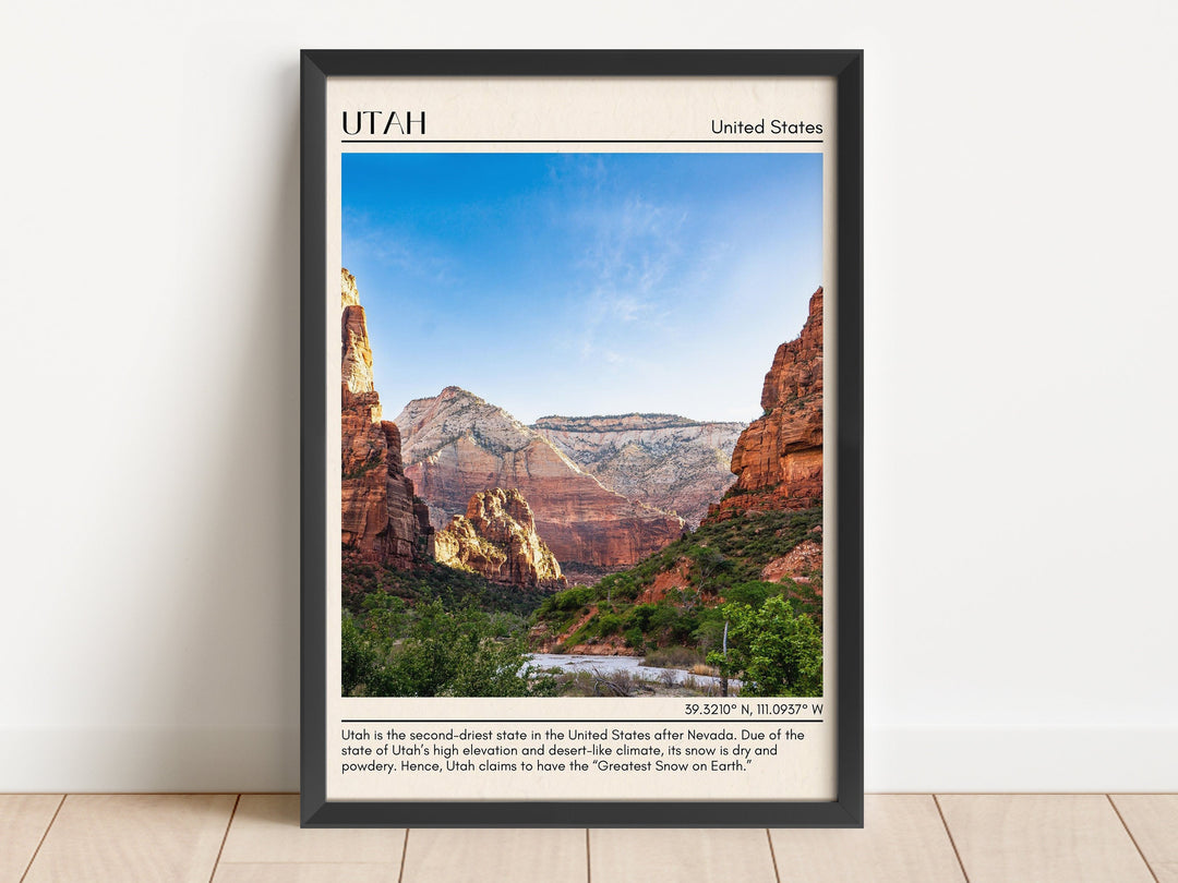 Utah Wall Art, USA