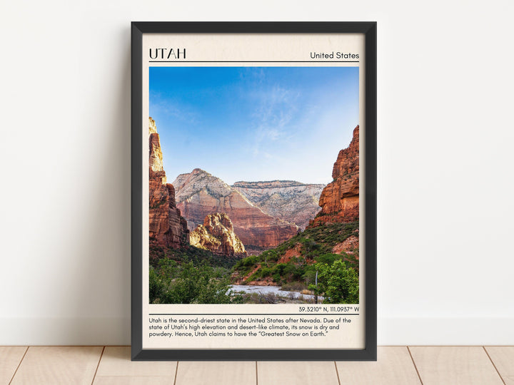 Utah Wall Art, USA