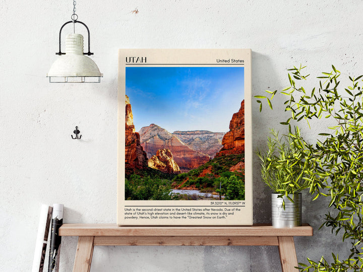 Utah Wall Art, USA