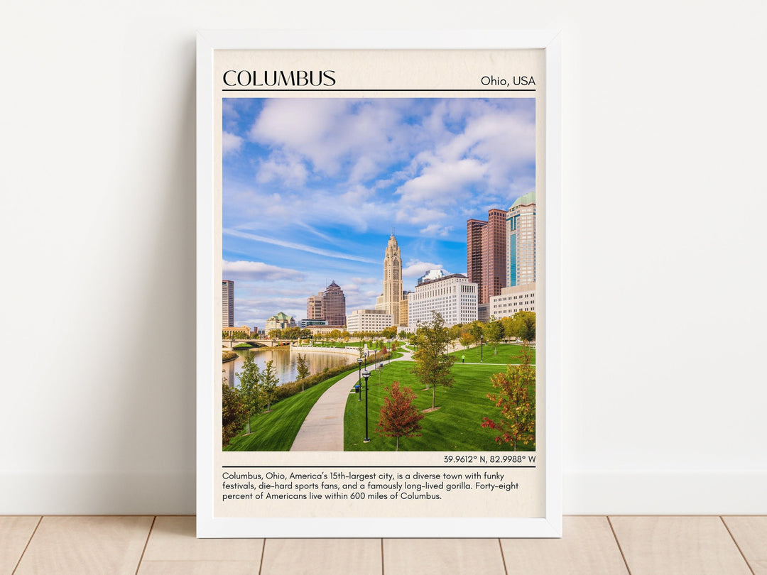 Columbus Wall Art, Ohio, USA