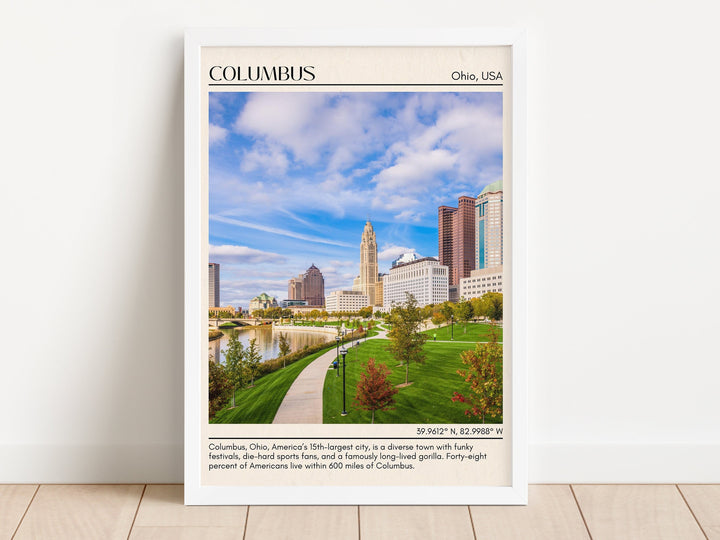 Columbus Wall Art, Ohio, USA