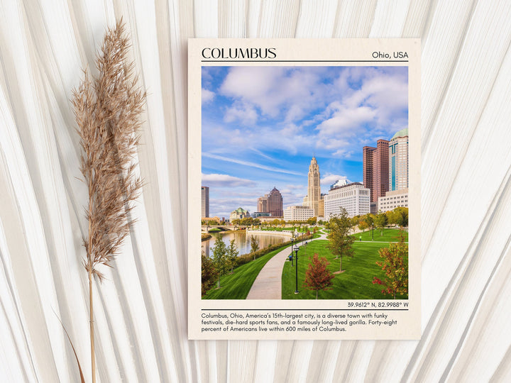 Columbus Wall Art, Ohio, USA