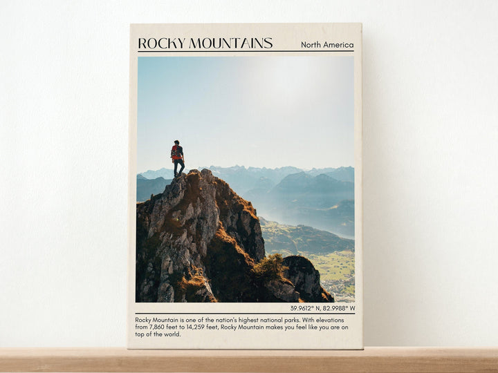 Rocky Mountains Wall Art, Colorado, USA