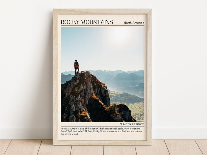Rocky Mountains Wall Art, Colorado, USA