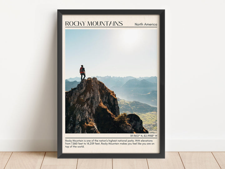 Rocky Mountains Wall Art, Colorado, USA