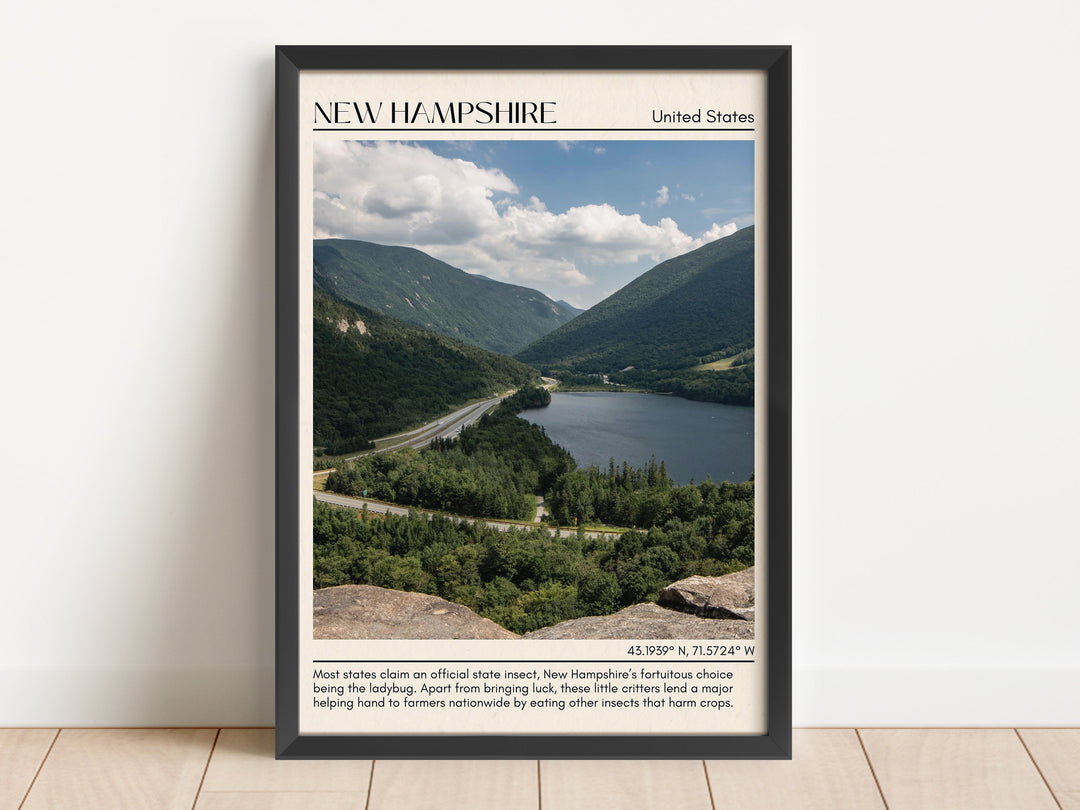 New Hampshire Wall Art, USA