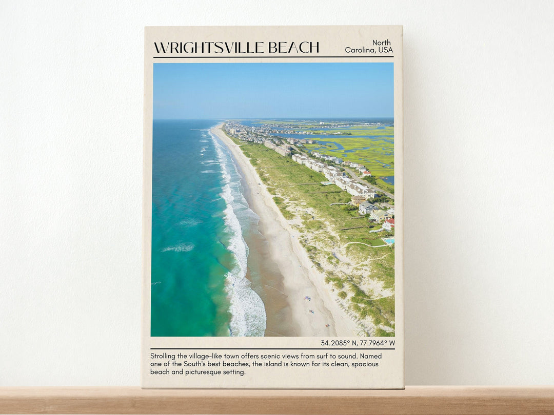 Wrightsville Beach Wall Art, North Carolina, USA