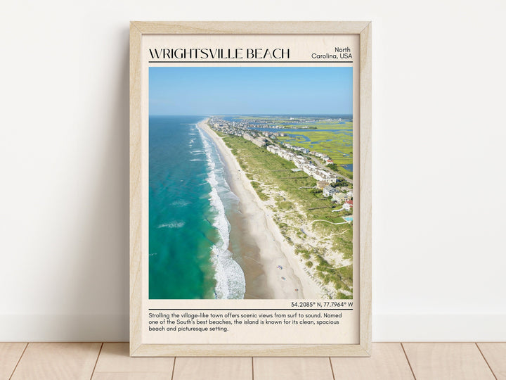 Wrightsville Beach Wall Art, North Carolina, USA
