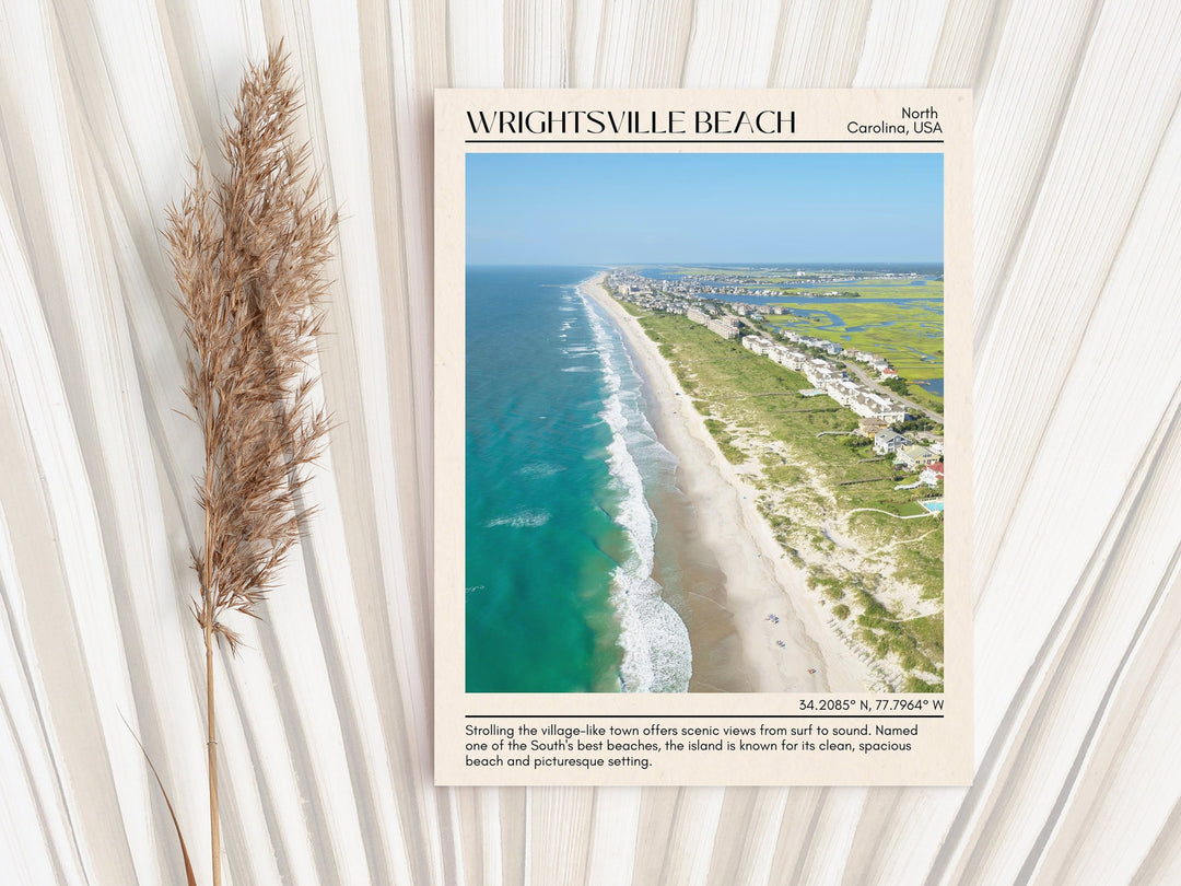 Wrightsville Beach Wall Art, North Carolina, USA