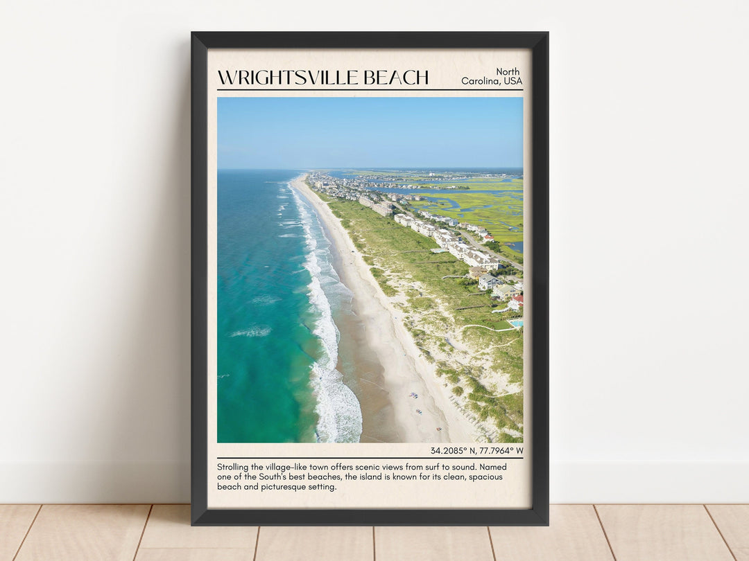 Wrightsville Beach Wall Art, North Carolina, USA