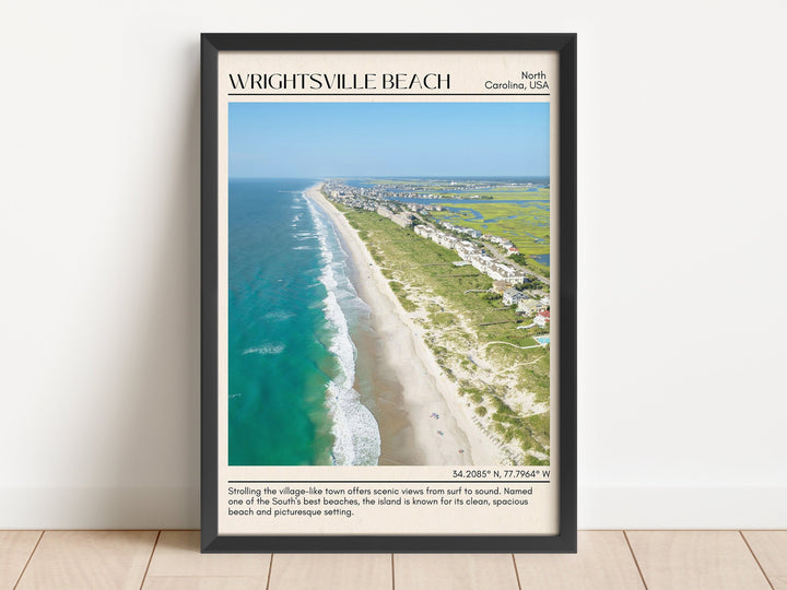 Wrightsville Beach Wall Art, North Carolina, USA