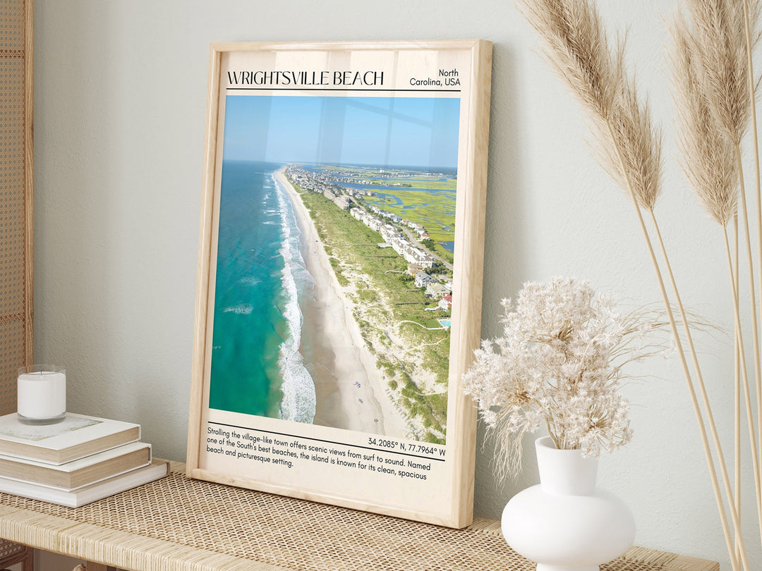 Wrightsville Beach Wall Art, North Carolina, USA