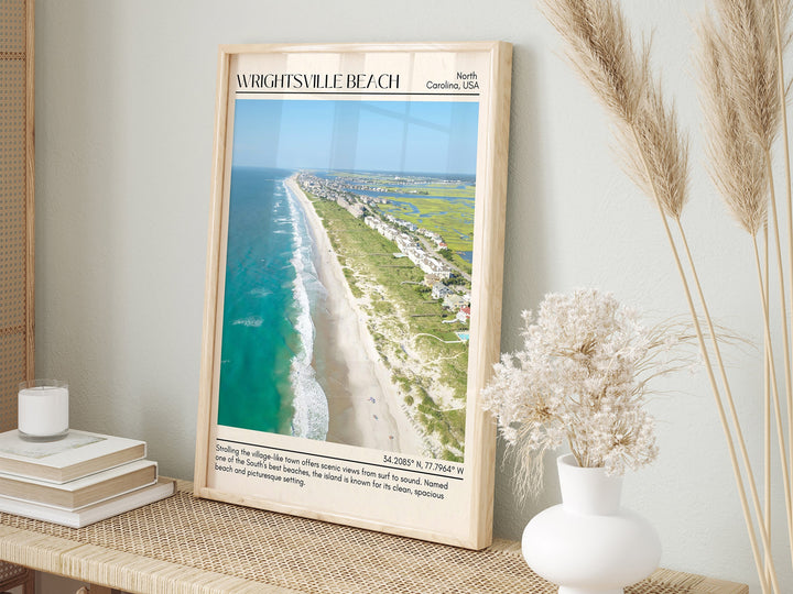 Wrightsville Beach Wall Art, North Carolina, USA
