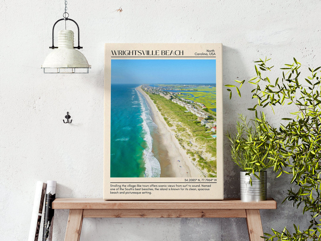 Wrightsville Beach Wall Art, North Carolina, USA