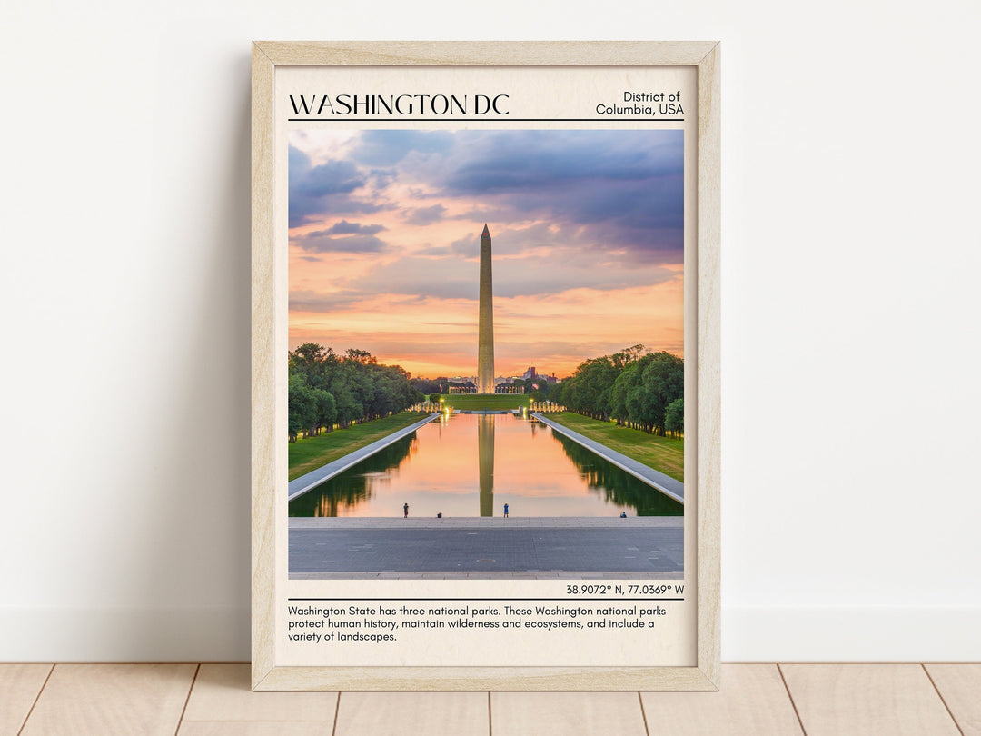Washington DC Wall Art, District of Columbia, USA