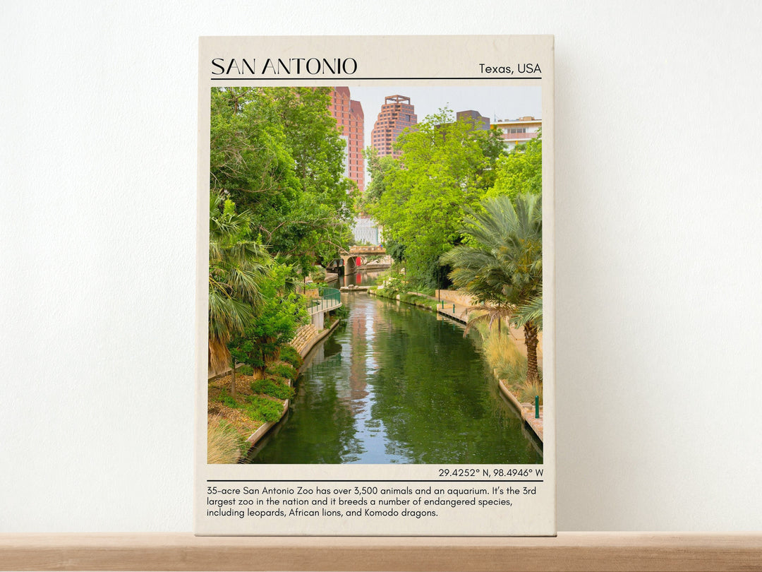 San Antonio Wall Art, Texas, USA