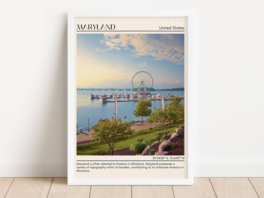 Maryland Wall Art, USA