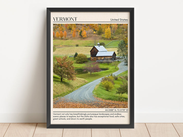 Vermont Wall Art, USA