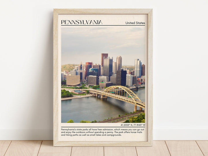Pennsylvania Wall Art, USA