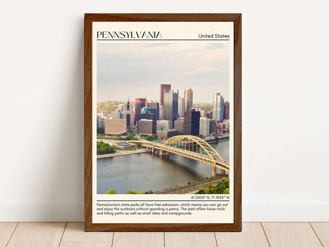 Pennsylvania Wall Art, USA
