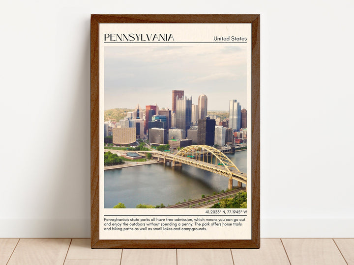 Pennsylvania Wall Art, USA