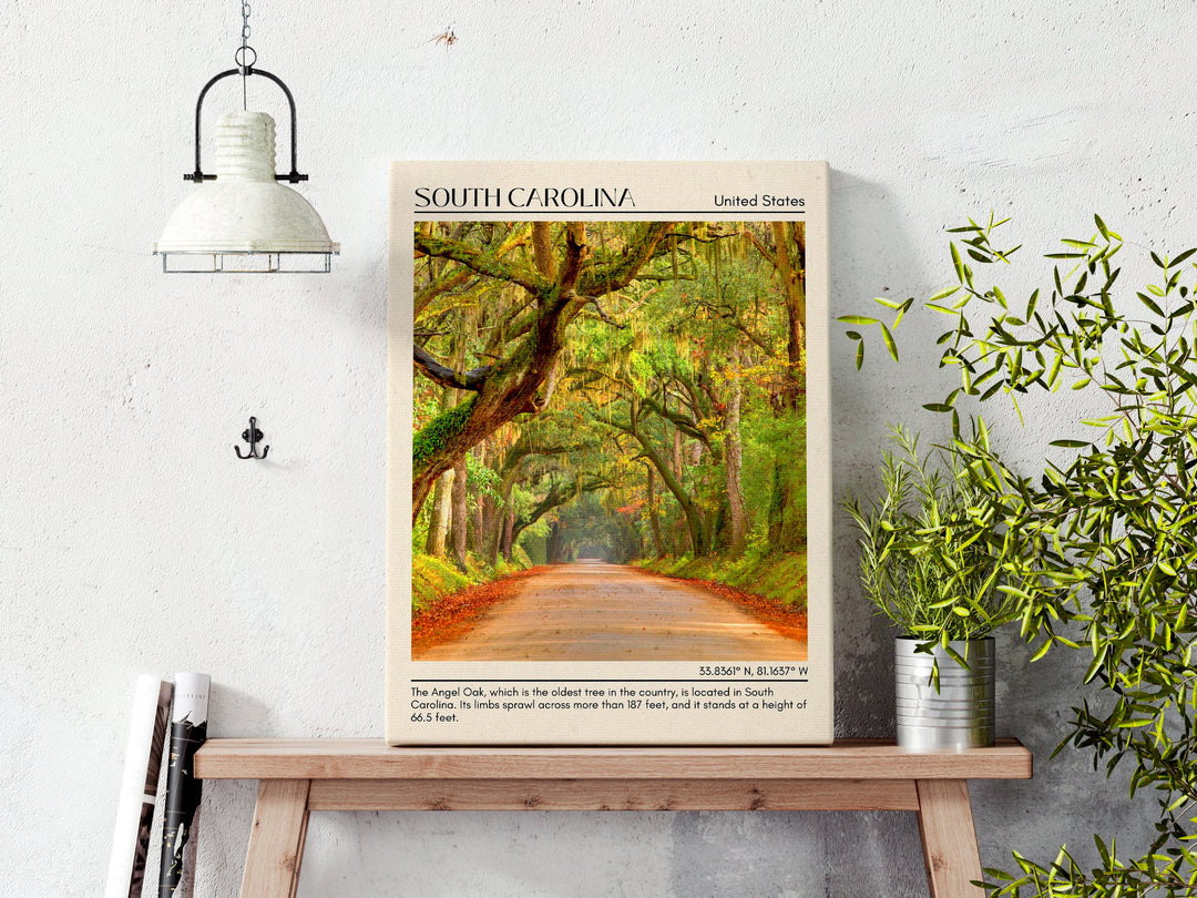 South Carolina Wall Art, USA