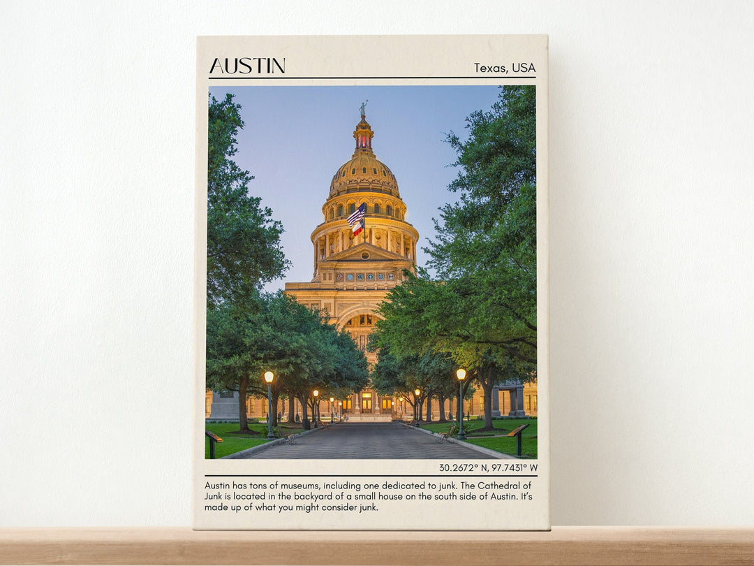 Austin Wall Art, Texas, USA