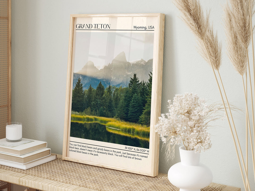 Grand Teton Wall Art, Wyoming, USA