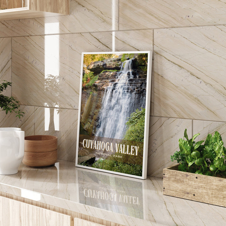 Cuyahoga Valley Retro Wall Art, Ohio, USA