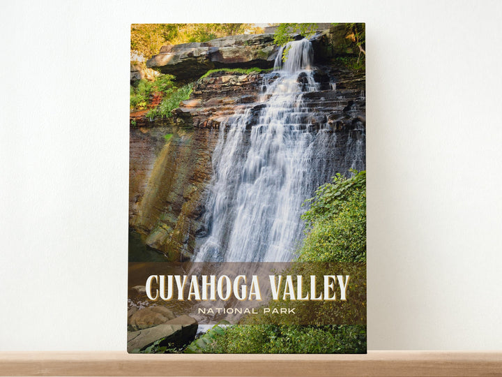 Cuyahoga Valley Retro Wall Art, Ohio, USA