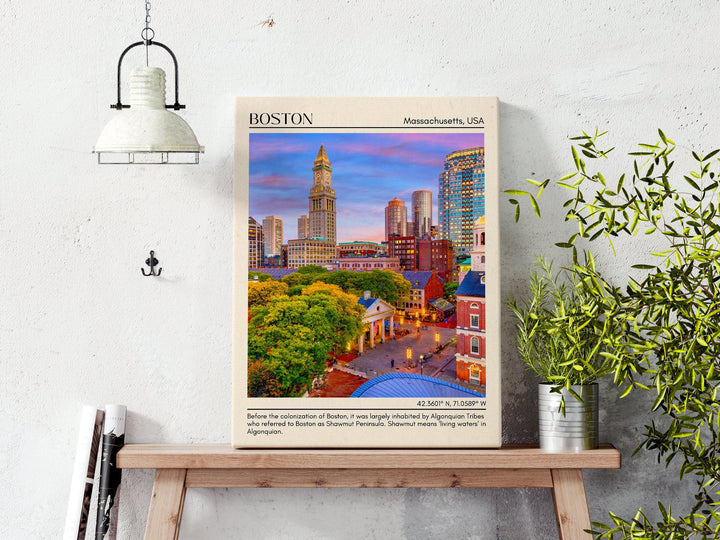Boston Wall Art, Massachusetts, USA