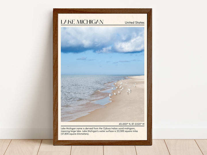 Lake Michigan Wall Art, USA