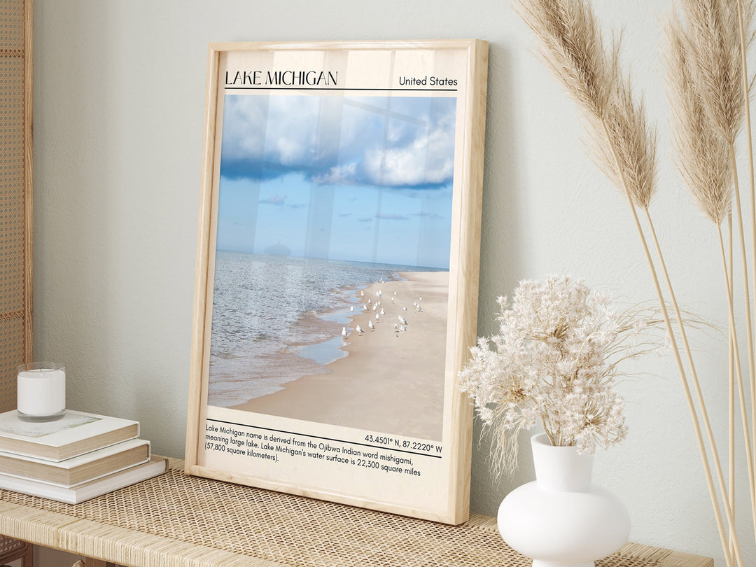 Lake Michigan Wall Art, USA