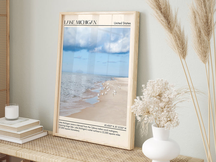 Lake Michigan Wall Art, USA