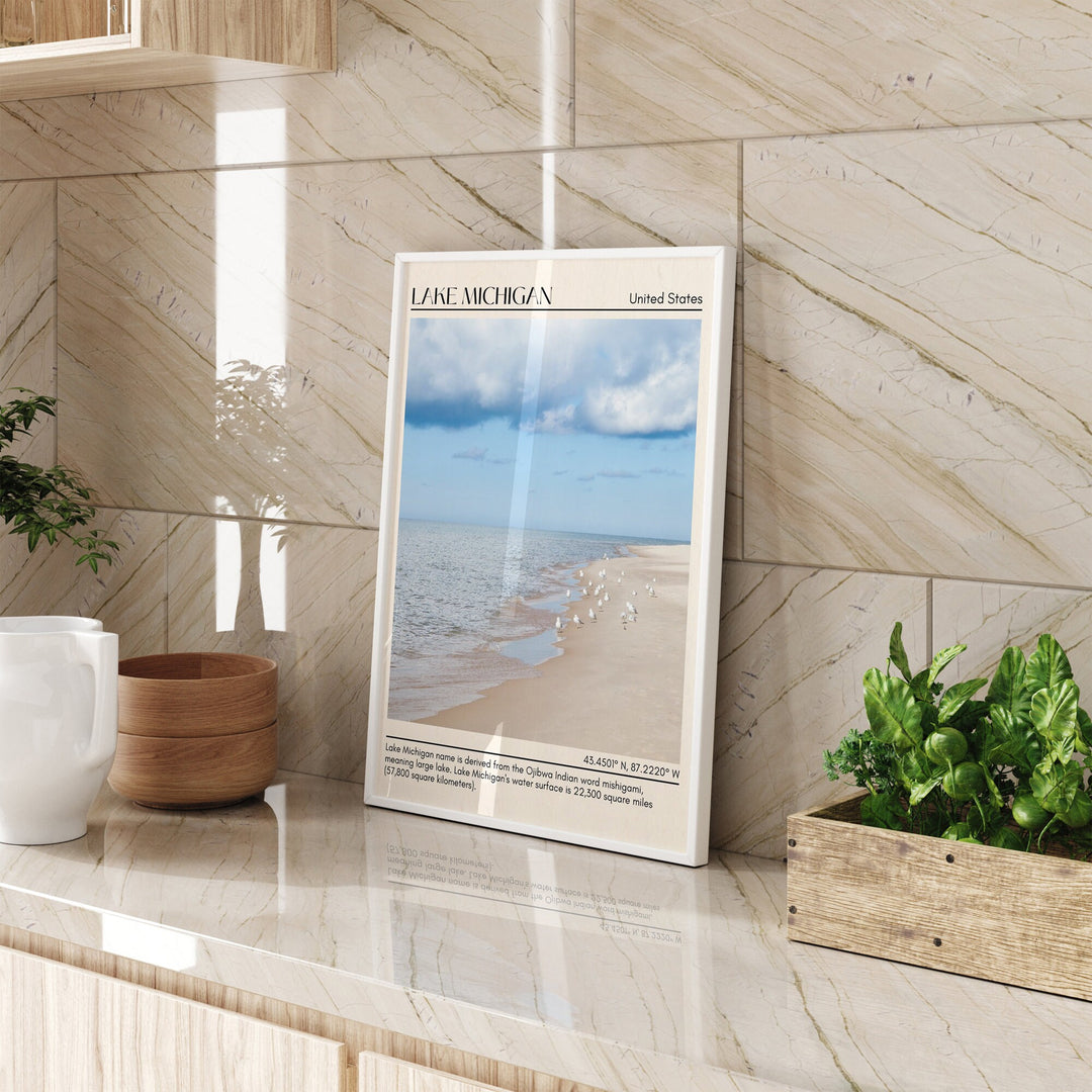 Lake Michigan Wall Art, USA