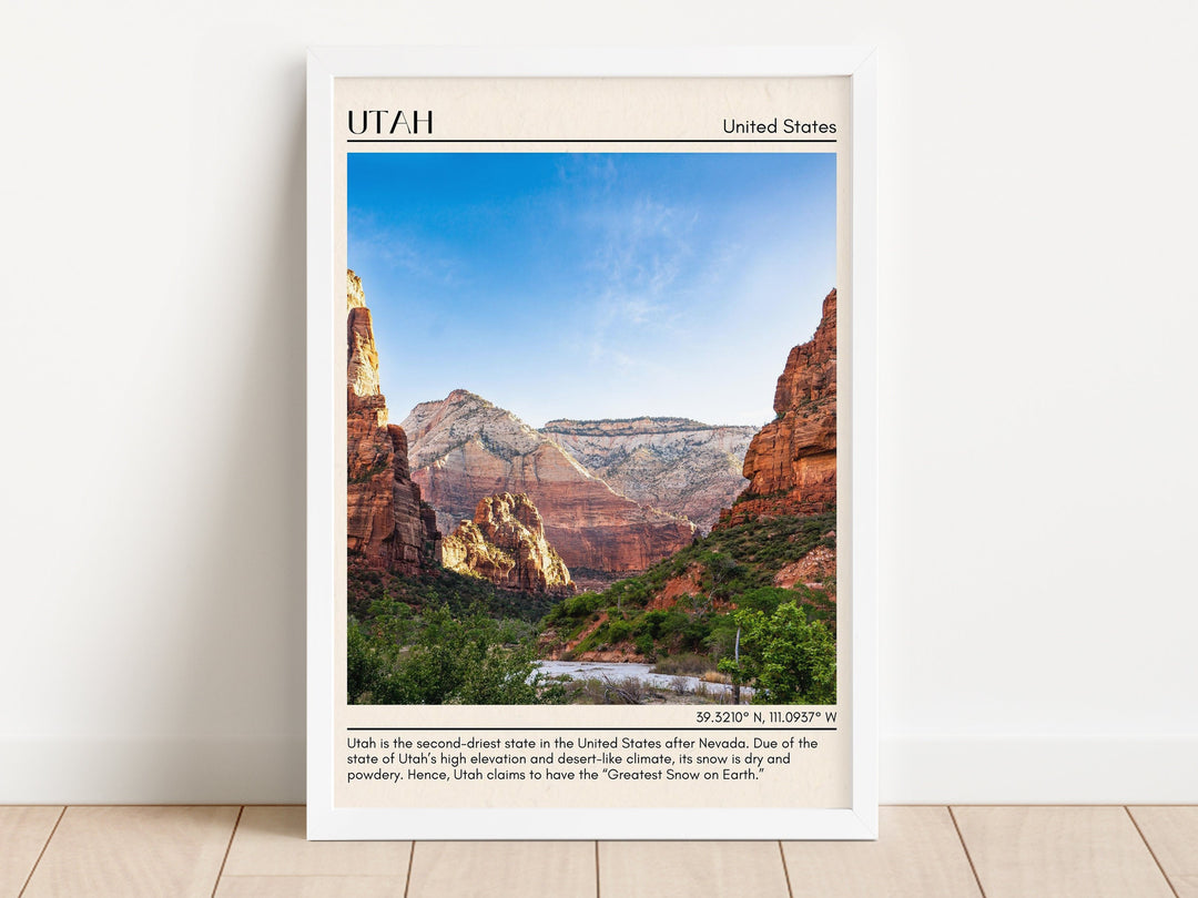 Utah Wall Art, USA