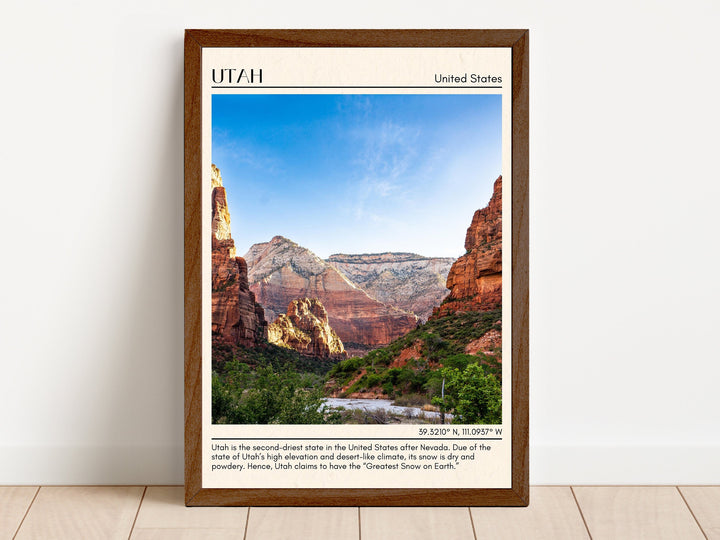 Utah Wall Art, USA